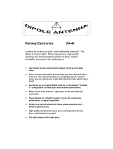 Ramsey Electronics DA-40 User manual