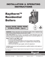 Raypak Boiler 0180B User manual