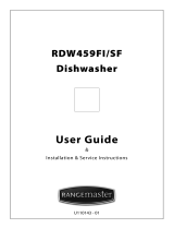 Rangemaster Dishwasher RDW459FI/SF User manual