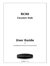 Rangemaster Cooktop RC90 User manual