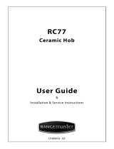Rangemaster Cooktop RC77 User manual
