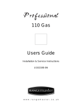 Rangemaster 110 User manual