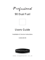Rangemaster 90 Dual Fuel User manual
