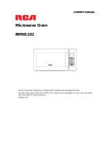 RCA Microwave Oven RMW1102 User manual