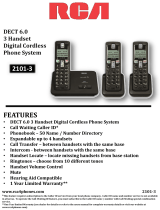RCA Cell Phone 21013 User manual