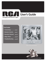 RCA CRT Television 20V412T User manual