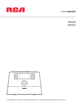 RCA RIR205 - Infinite Radio Tabletop Internet User manual