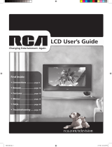 RCA L32WD12 - 32in Widescreen LCD User manual