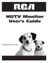 RCA HDTV Monitor User manual