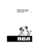 RCA Home Theater System Home Theater Audio System User manual