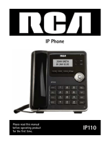 RCA IP110 User manual