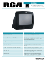 RCA E13342 User manual