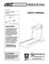 Reebok Fitness RBTL10500 User manual