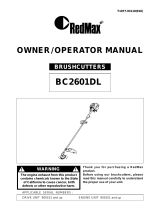 RedMax Trimmer BC2601DL User manual
