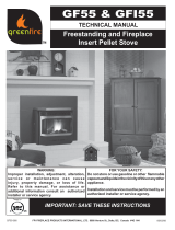 Regency Greenfire GF55 User manual