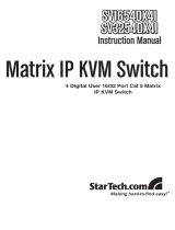 StarTech.com Switch SV1654DX4I User manual