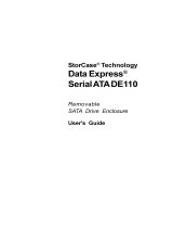 StorCase Technology Computer Drive DE110 User manual
