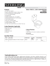 Sterling Plumbing Indoor Furnishings 402028 User manual