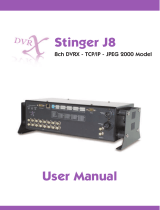 Stinger DVR JPEG 2000 User manual