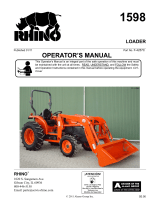 Servis-Rhino 1598 User manual