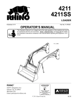Servis-Rhino LOADER 4211 User manual