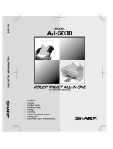Sharp AJ-2000 User manual