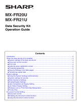 Sharp MXC380P User manual