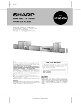 Sharp Stereo System HT-DD5000 User manual