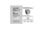 Sharp Clock Radio DK-CL3P User manual