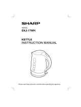 Sharp EKJ-17WH User manual