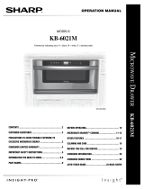 Sharp Microwave Oven KB-6021M User manual