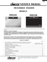 Sharp Microwave Oven MMD24S User manual