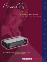 Sharp Projector M15 User manual