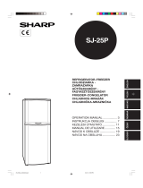 Sharp Refrigerator SJ-25P User manual