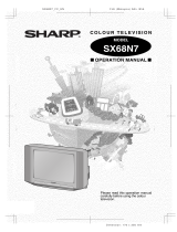 Sharp Car Satellite TV System SX68N7 User manual