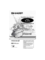 Sharp Camcorder VL-Z7U User manual
