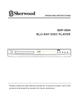 Sherwood BDP-5004 User manual