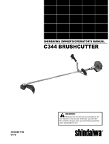 Shindaiwa Brush Cutter X7502831700 User manual