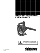 Shindaiwa Blower EB254 User manual