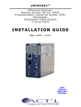 ACT'L eWON4002 User manual