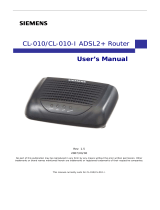 Siemens Network Router CL-010-I User manual