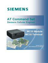 Siemens MC35 Terminal User manual