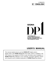 Sigma DP1 User manual