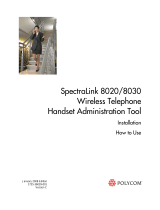 Polycom Telephone 8030 User manual