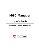 Polycom MGC Manager User manual