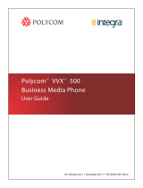 Polycom Cell Phone vvx 500 User manual