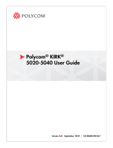 Polycom KIRK 14158600-HD User manual