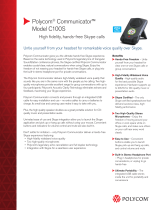 Polycom COMMUNICATOR C100S User manual