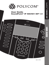 Polycom IP 501 SIP User manual