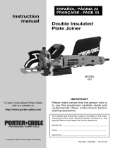 Porter-Cable 557 User manual